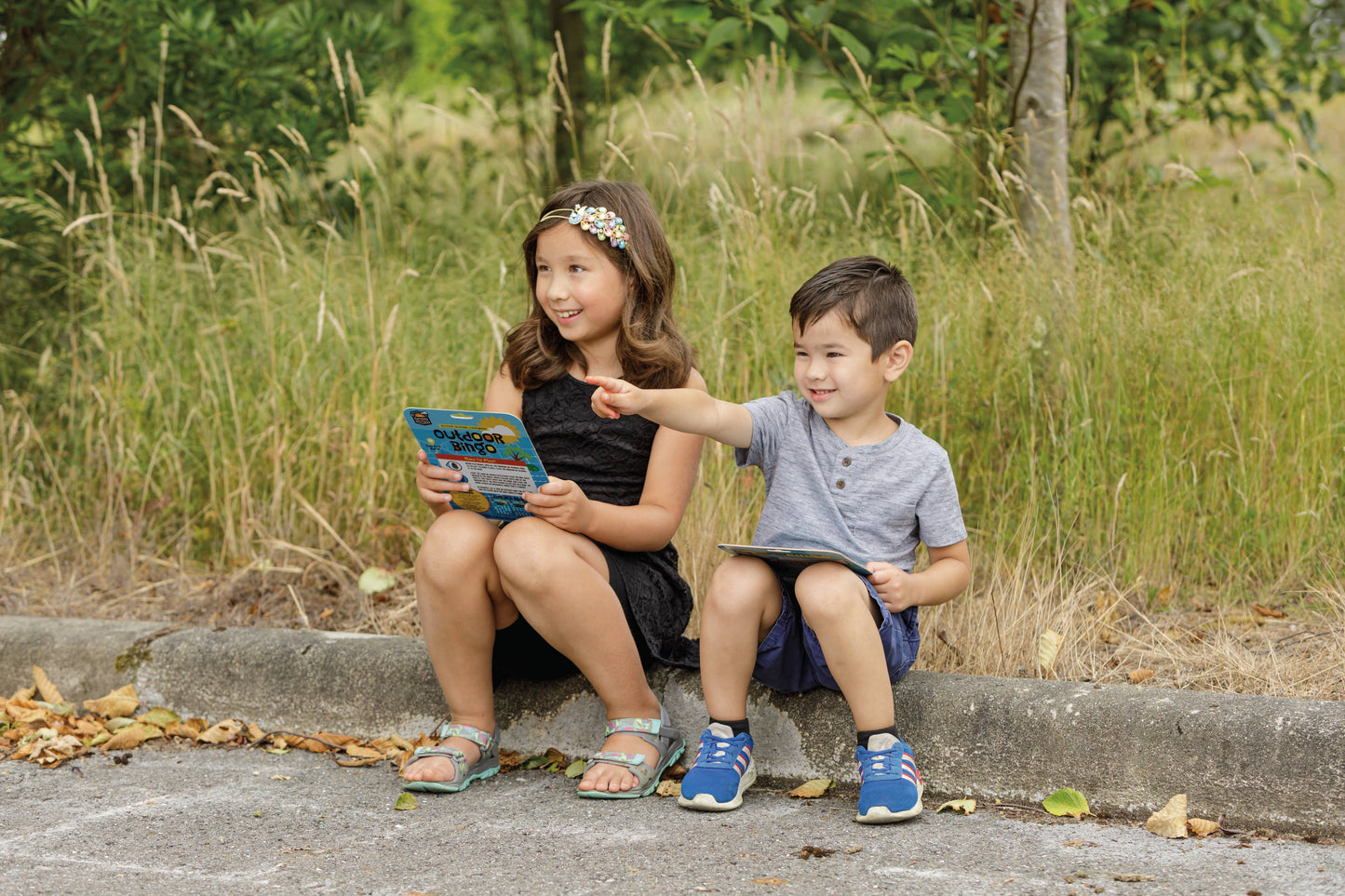 Outdoor Discovery Outdoor Bingo 4-Pack-Travel or Yard Game