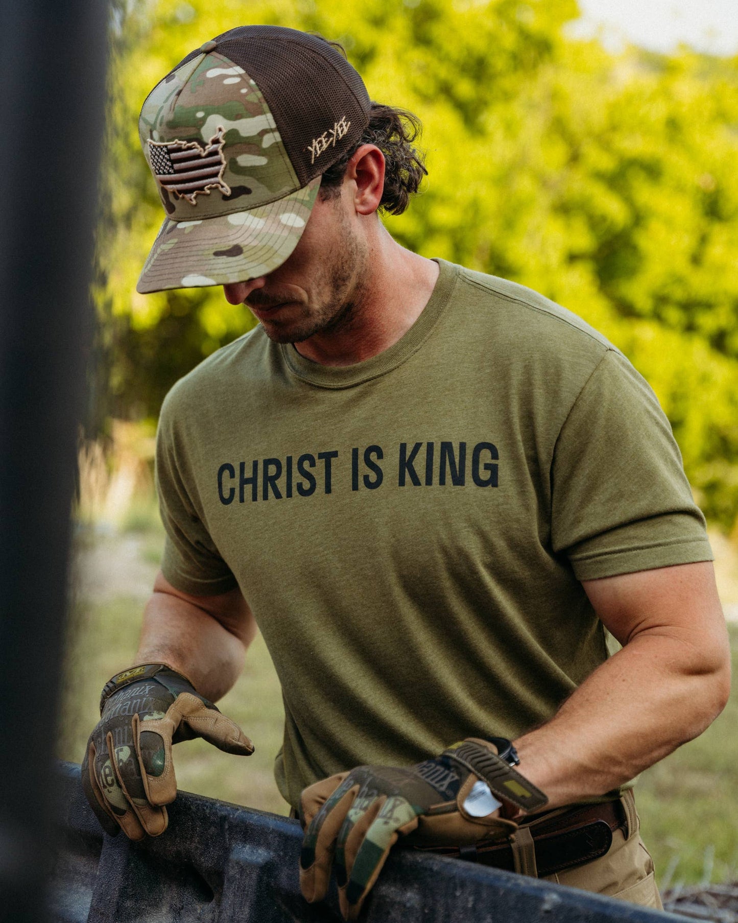 Christ Is King Tee