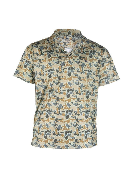 Old School Camo Polo