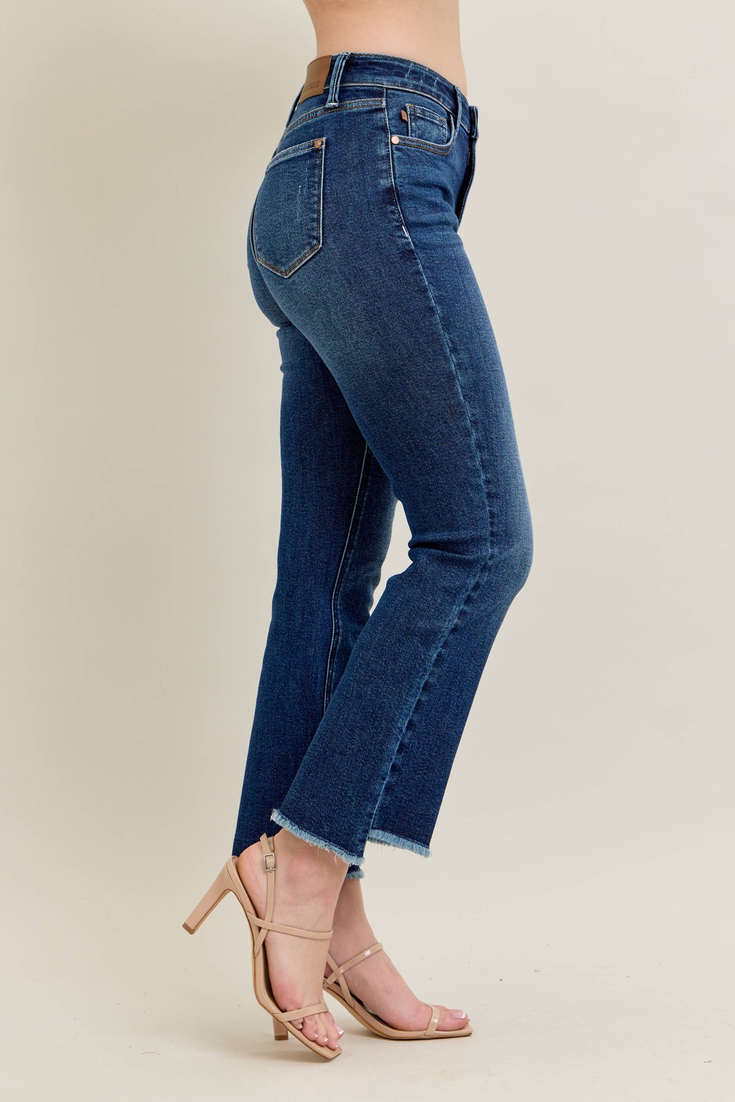 HW Dark Wash Kick Flare