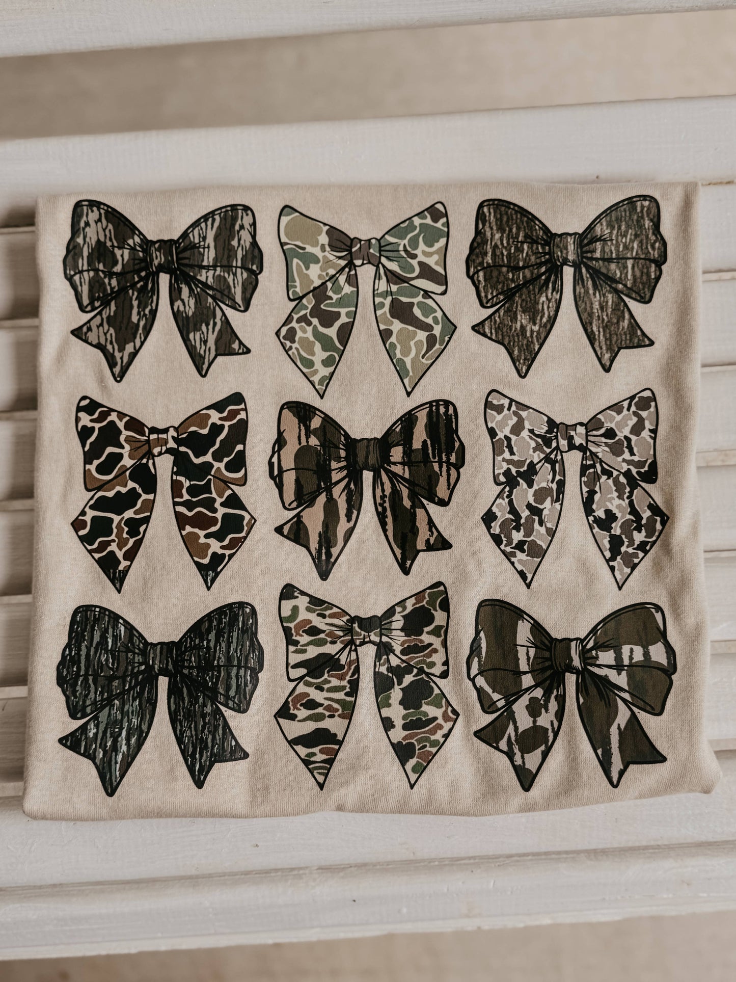 Camo Bows Tee