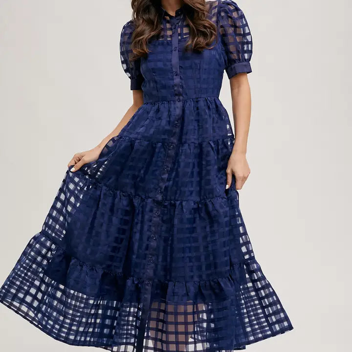Navy Maxi Dress