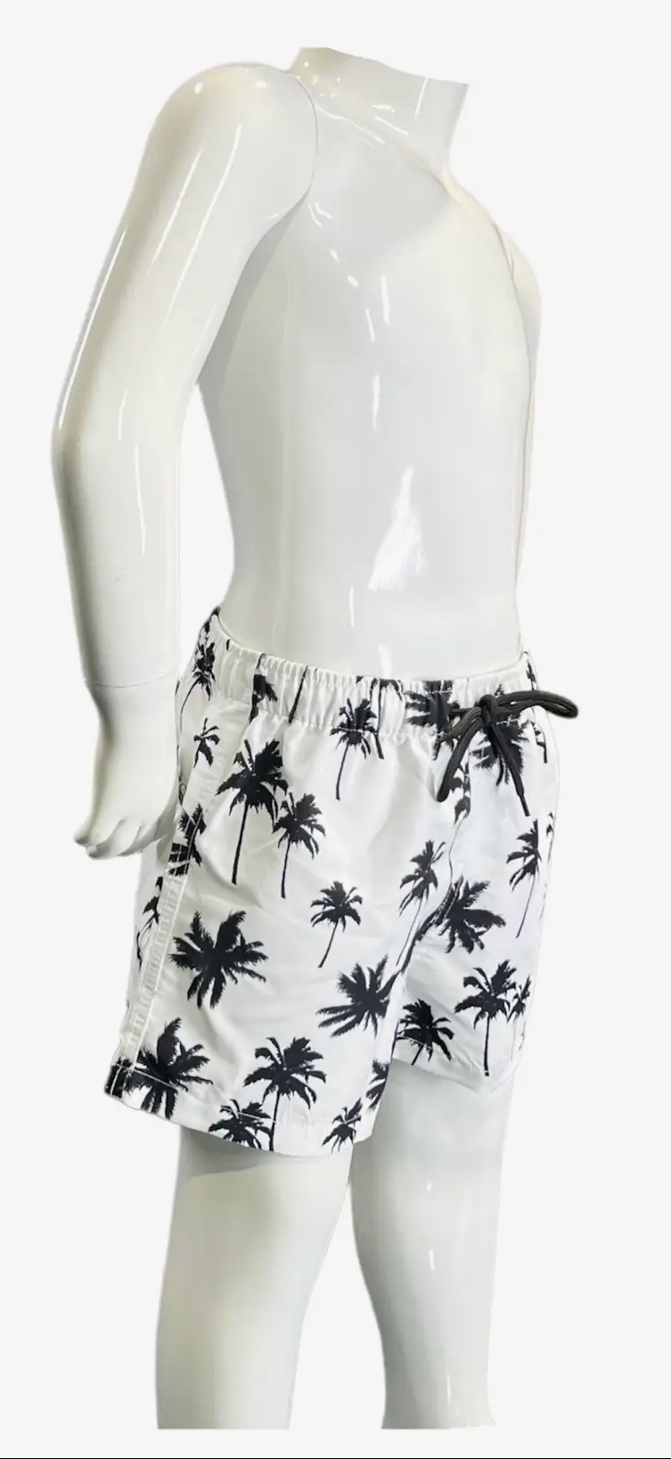 Boys Swim Short White