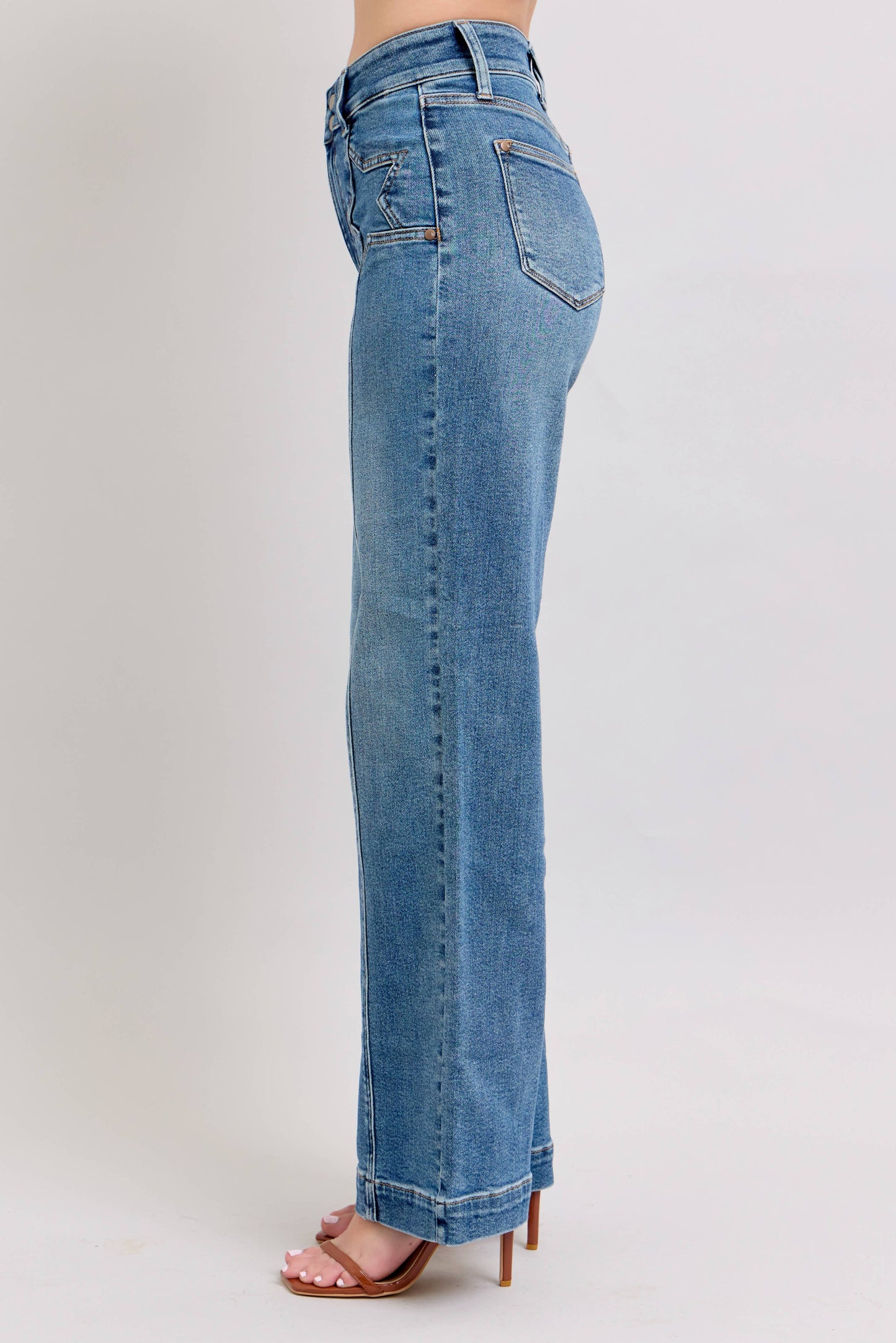 HW Star & Front Seam Detail Wide