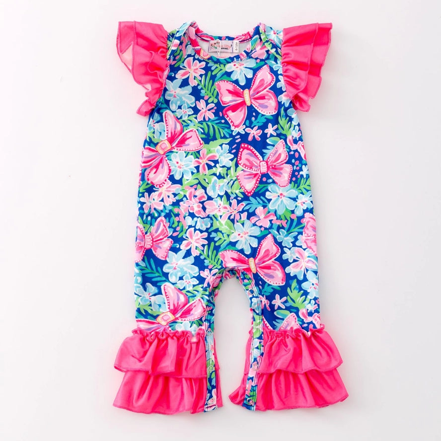 Royal Coquette Baby Romper