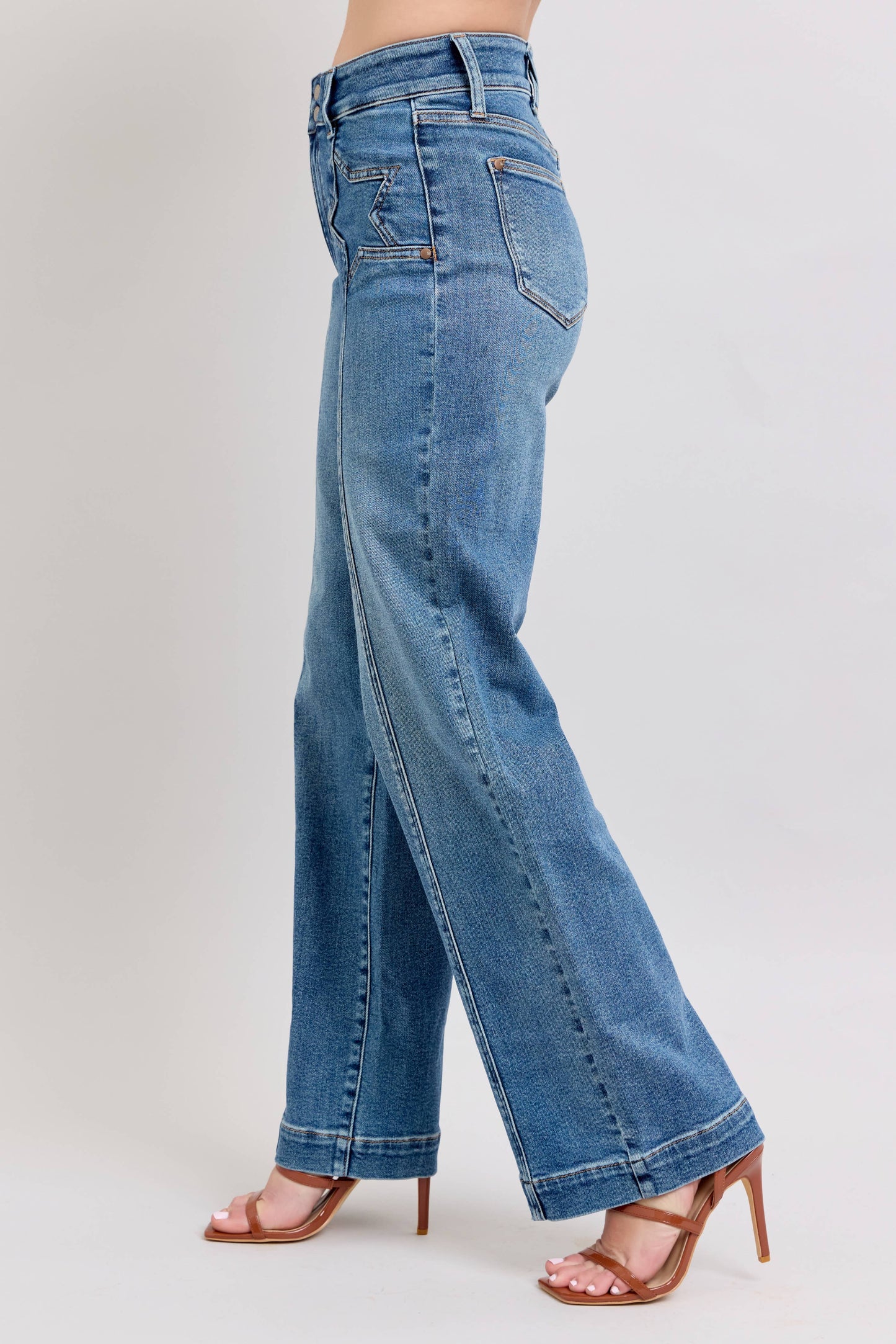 HW Star & Front Seam Detail Wide