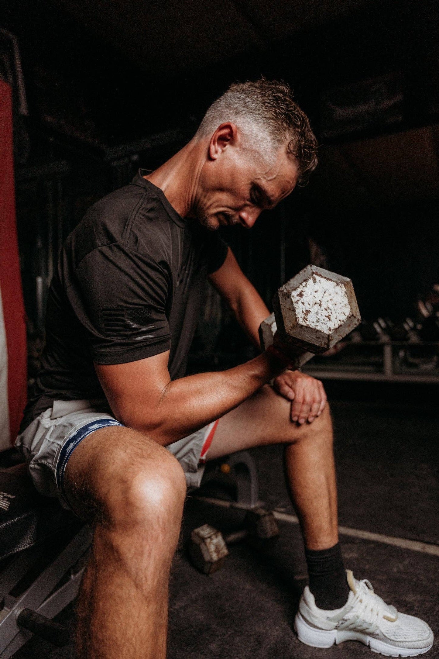 Grey Elite Training Shorts