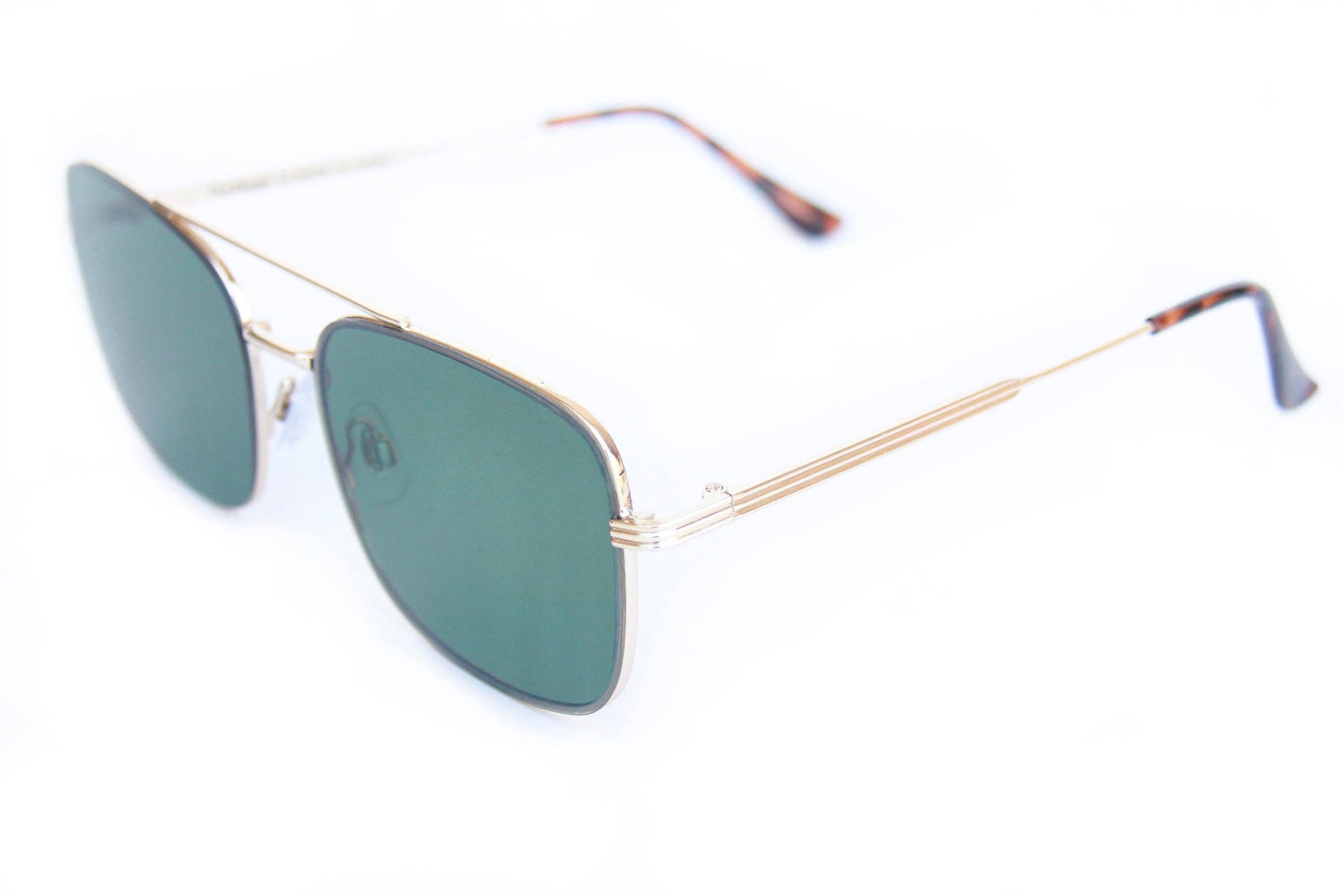Happy Hour Shades | The Beagle | Gold Metal | G15 Lens