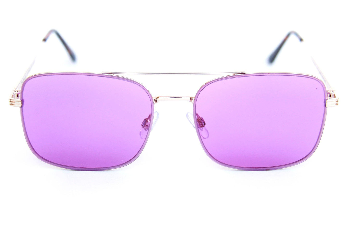 Happy Hour Shades | The Beagle | Gold Metal | Purple Lens