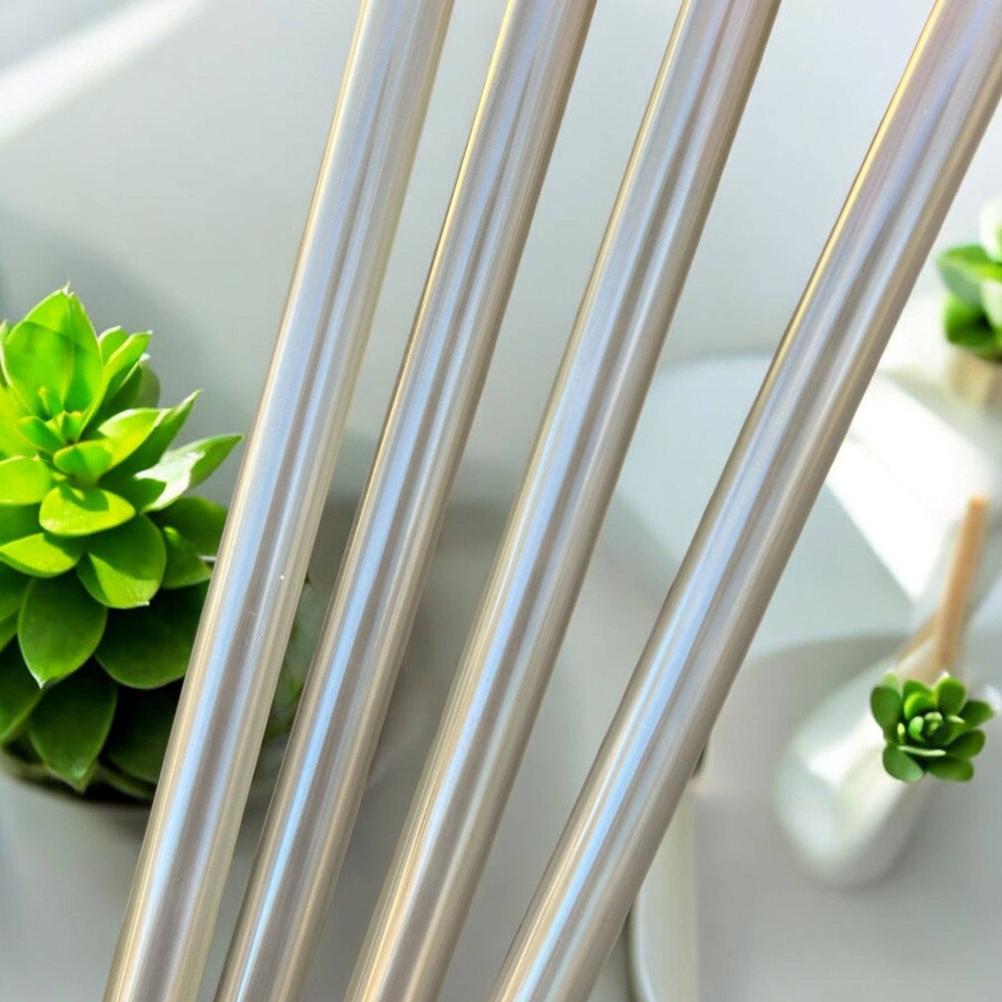 Gold Transparent Straw (40oz Tumbler)