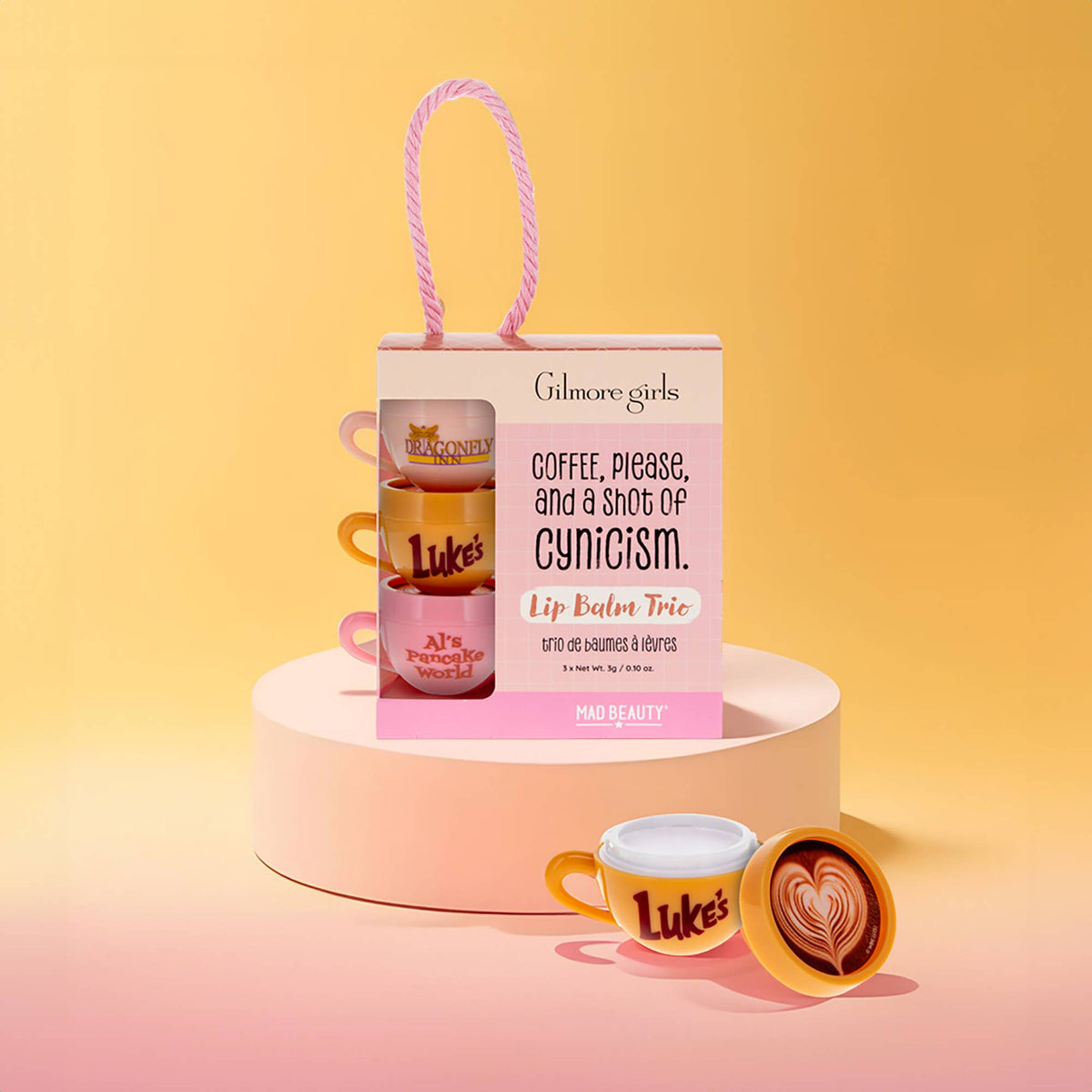 Gilmore Girls Lip Balm Trio Warner Bros