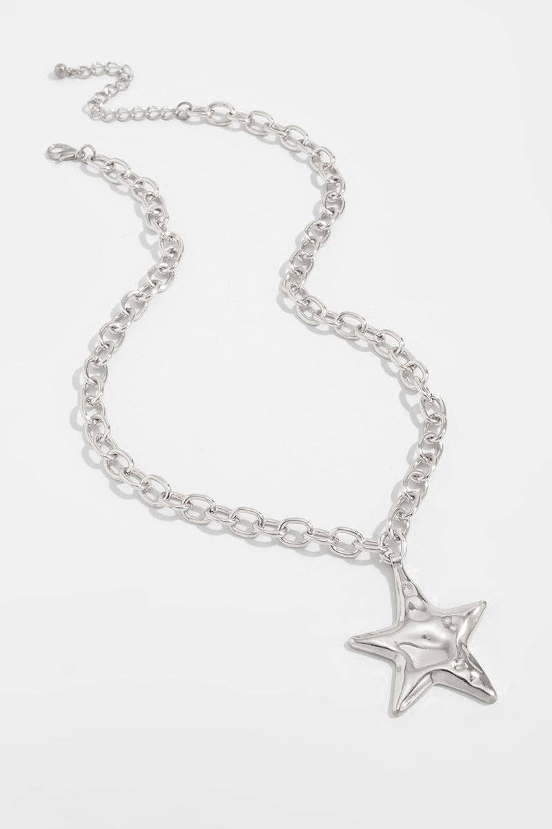 Star Pendant Chain Necklace