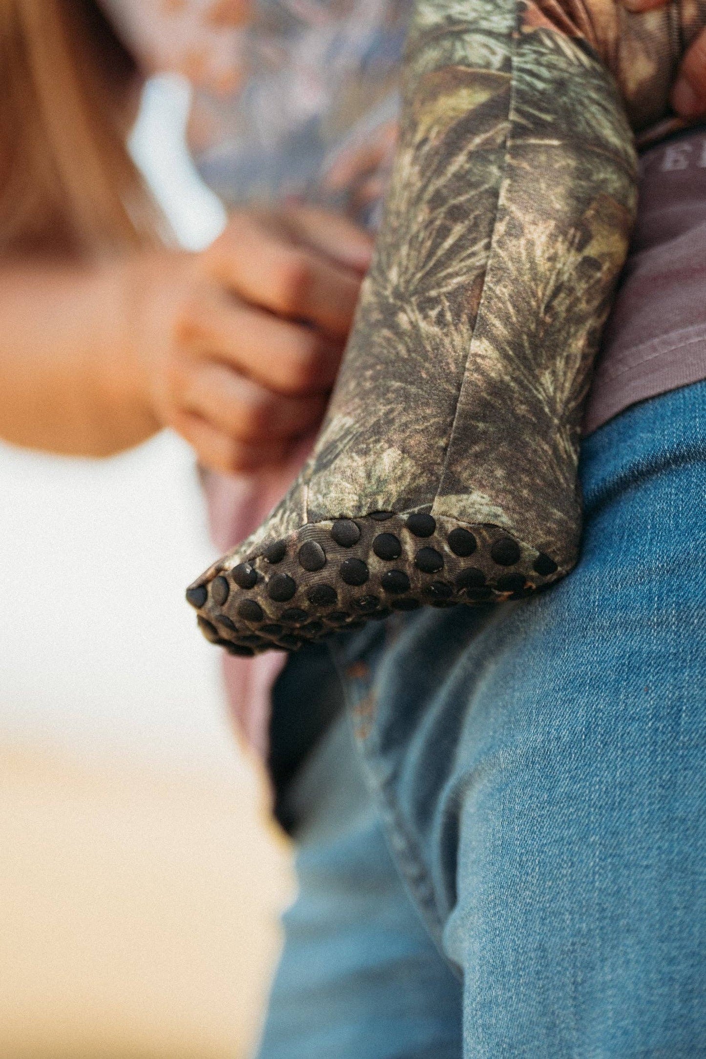 Camo Bamboo Zip-Up Sleeper