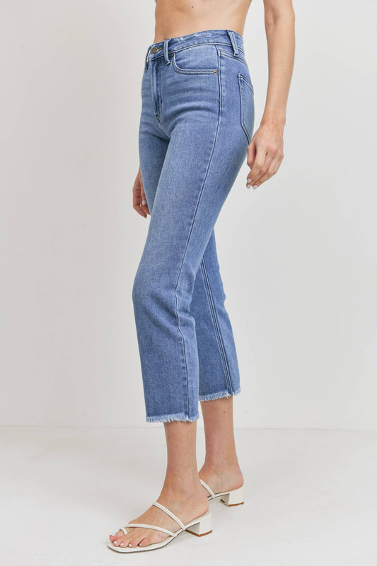 Clean Straight with Hem Detail