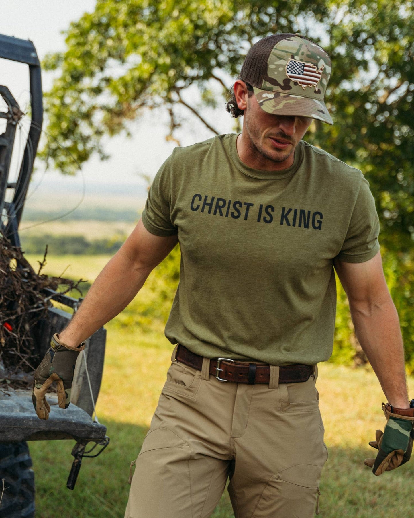 Christ Is King Tee