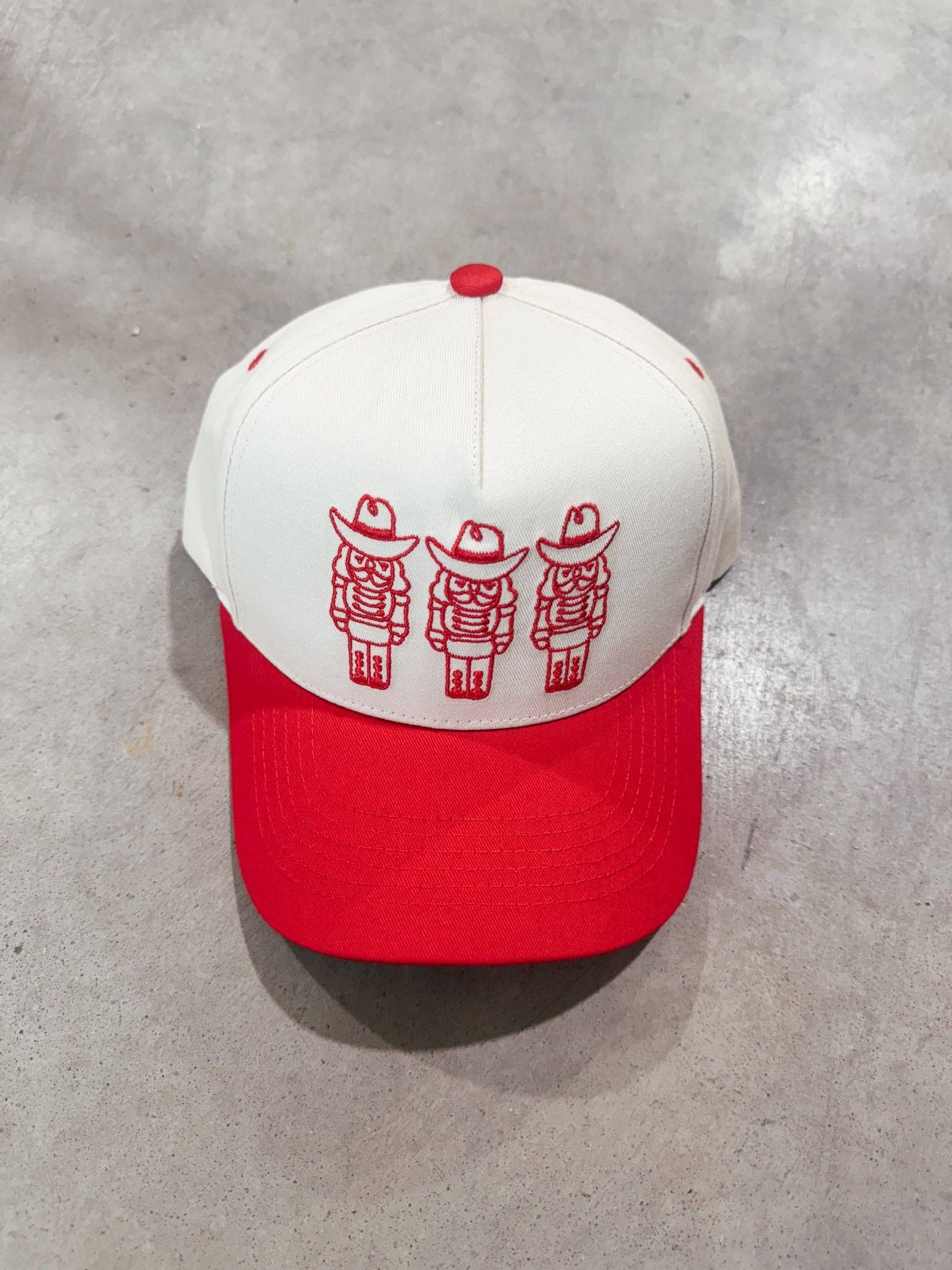 COWBOY NUTCRACKER CANVAS CAP