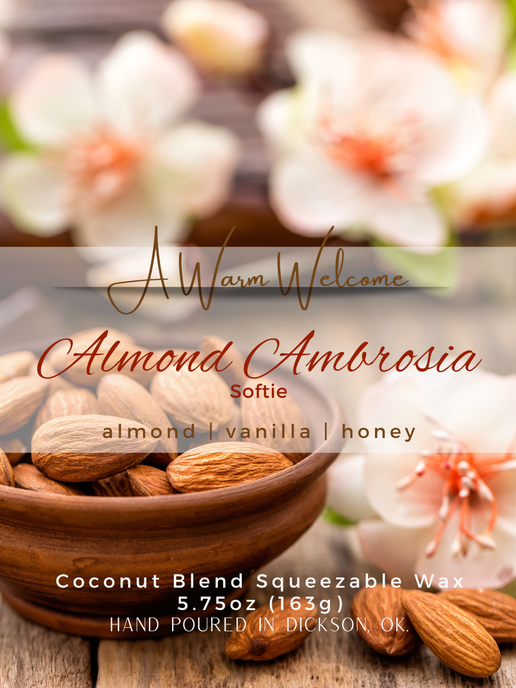 Almond Ambrosia Softie | Squeeze Wax Melt