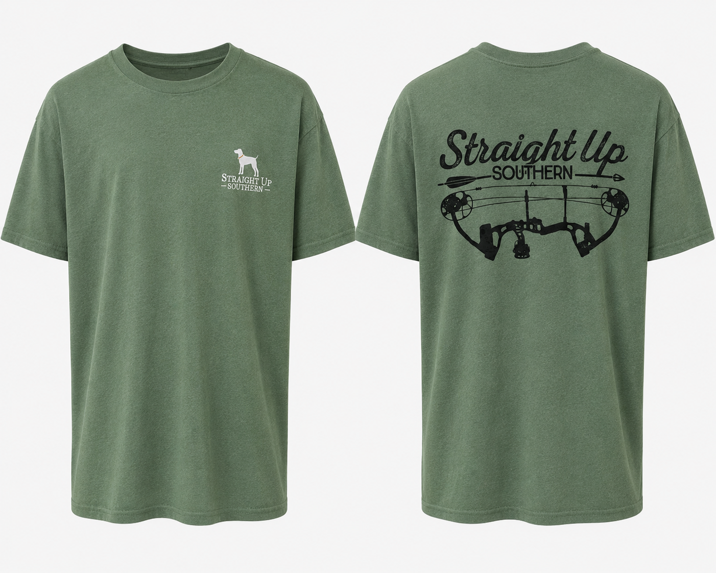 Straight up Southern Bow Hunter T-Shirt