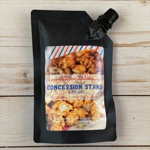Concession Stand Football Softie | Squeeze Wax Melt