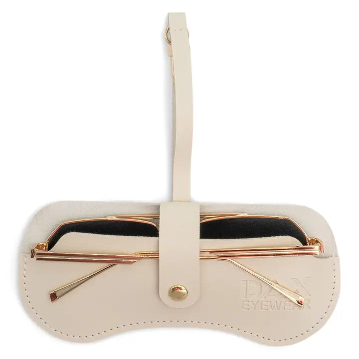 Beige Eyewear Clutch