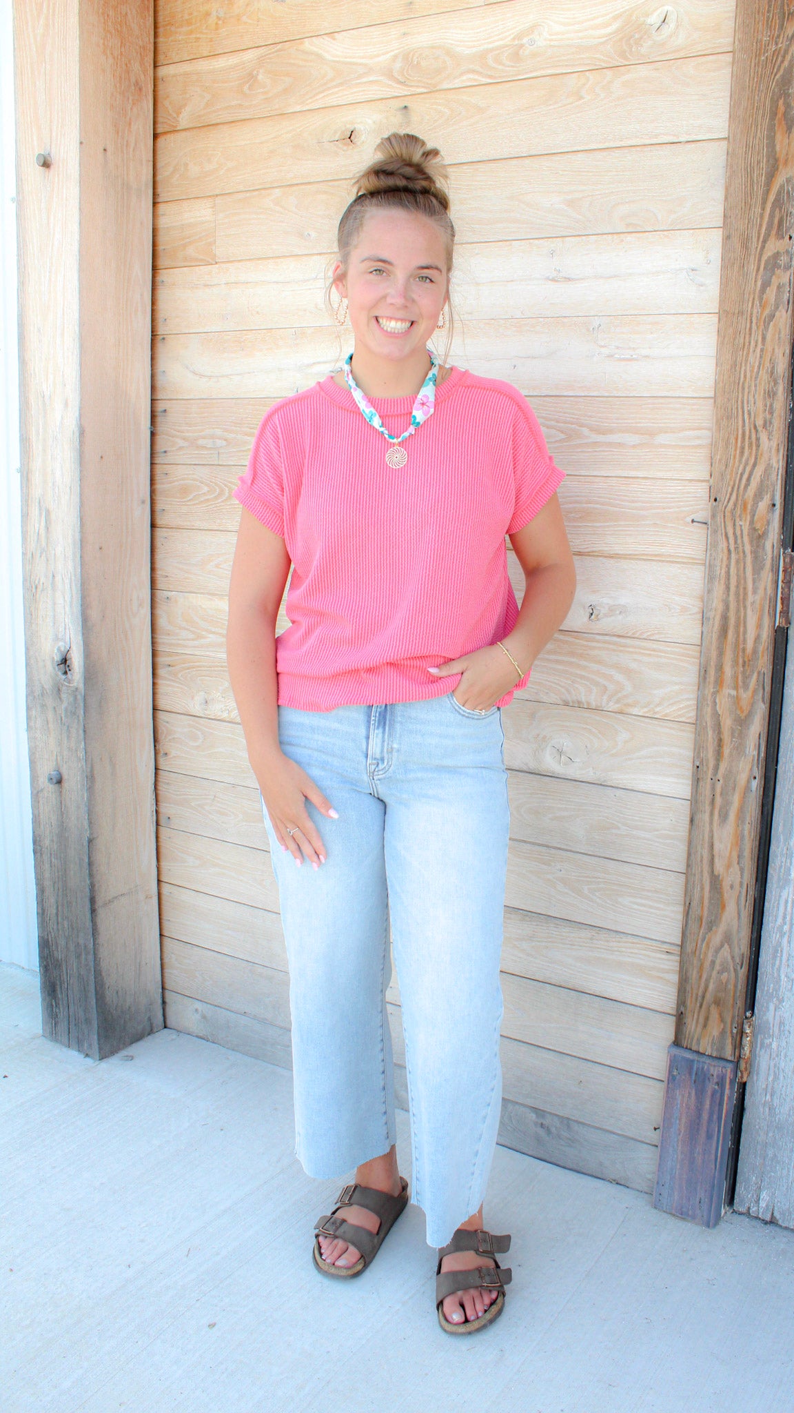 Ribbed Knit Top