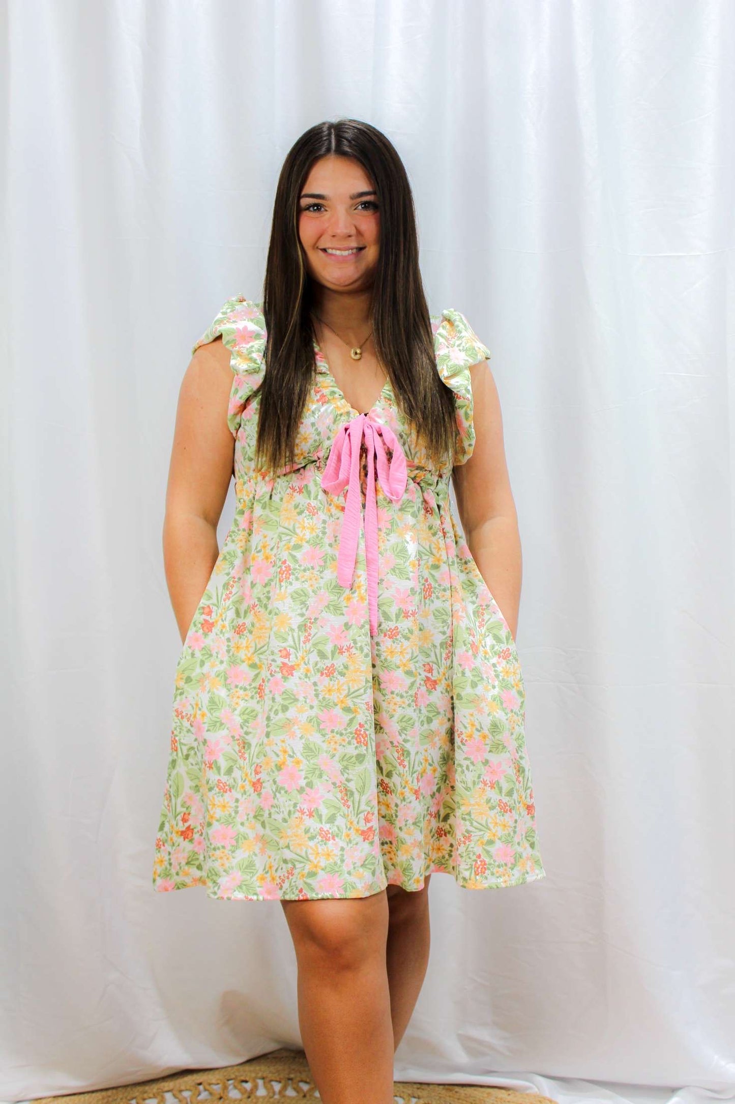 Floral Woven Dress