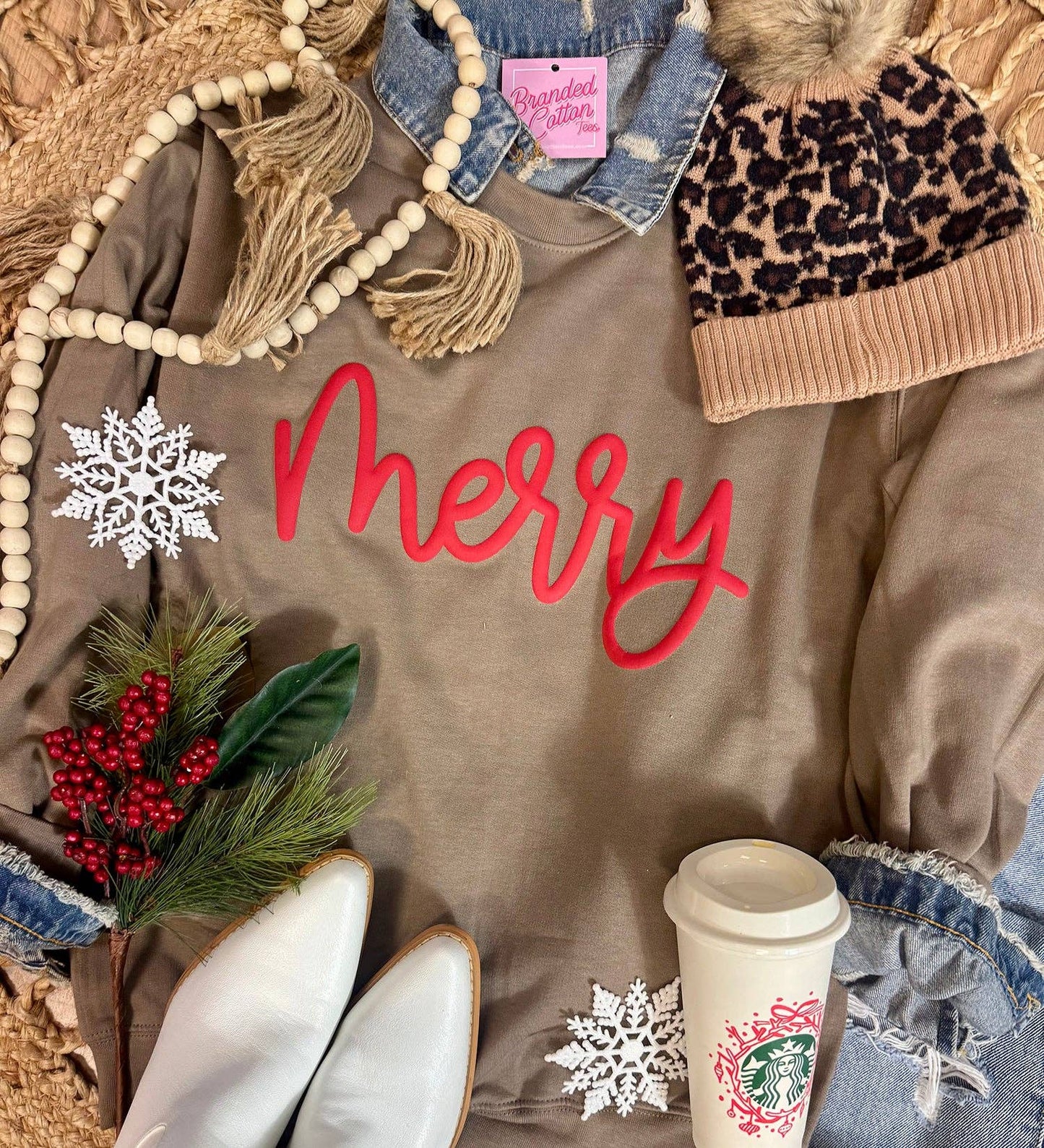 Merry Puff Sweatshirt