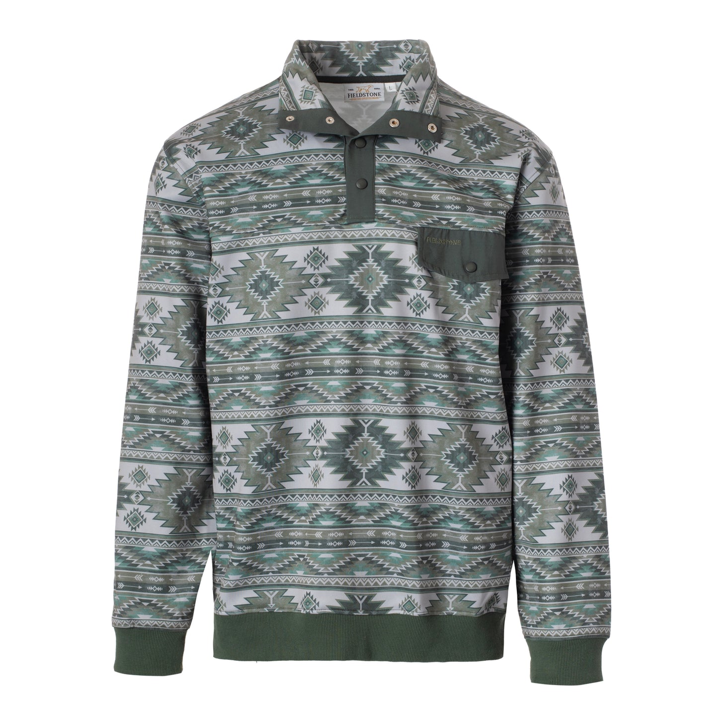 Gaucho Pullover Aztec Print