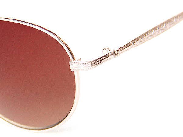 Happy Hour Shades | HoliDaze Sunglasses | Gold | Amber