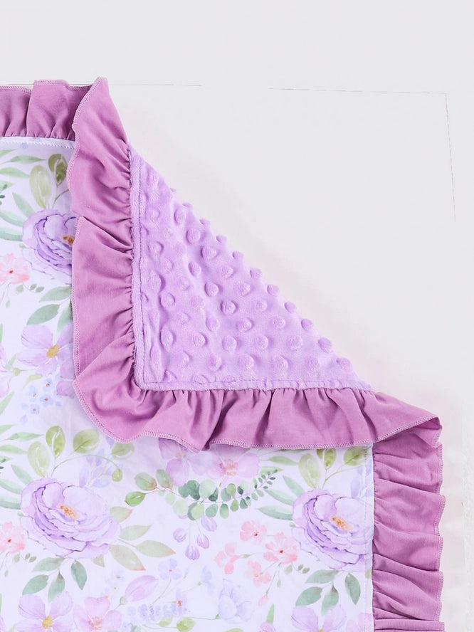 Lavender Petals Blanket