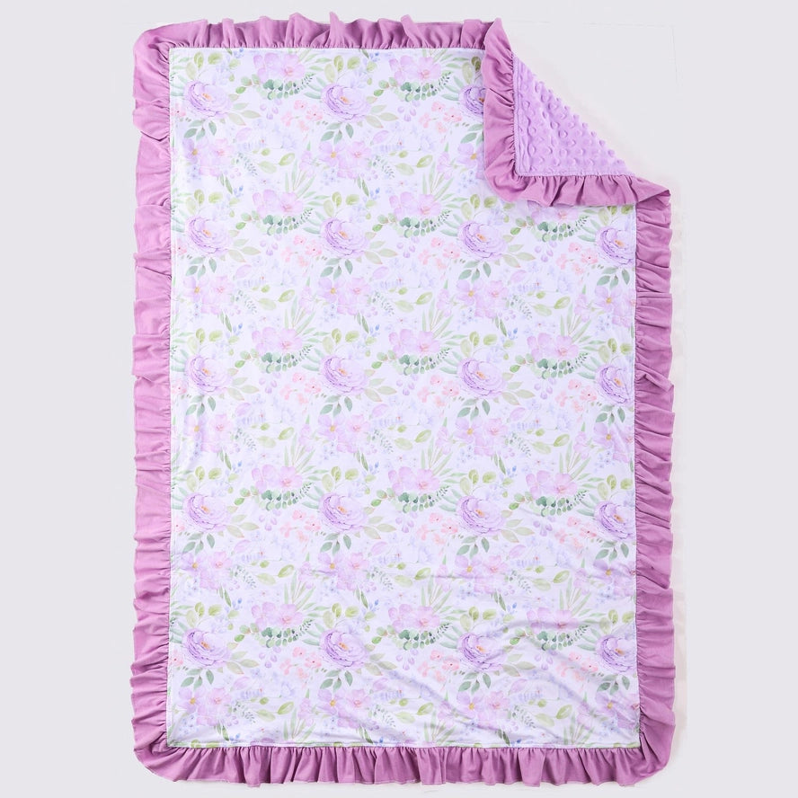 Lavender Petals Blanket