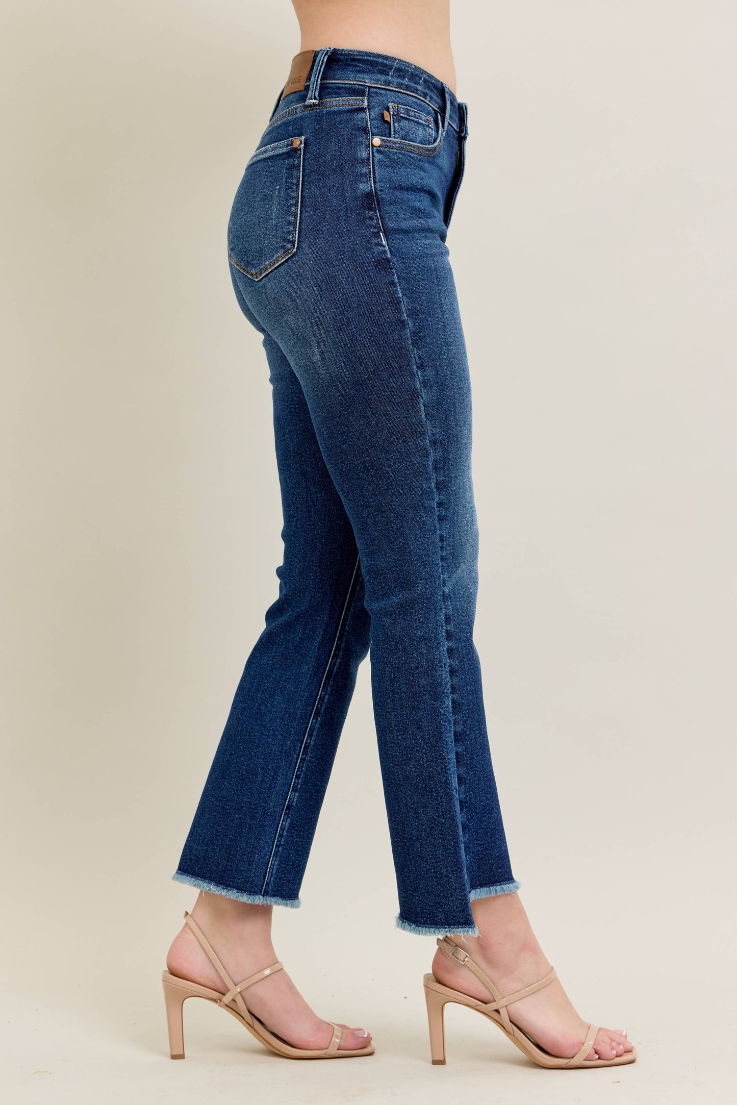 HW Dark Wash Kick Flare