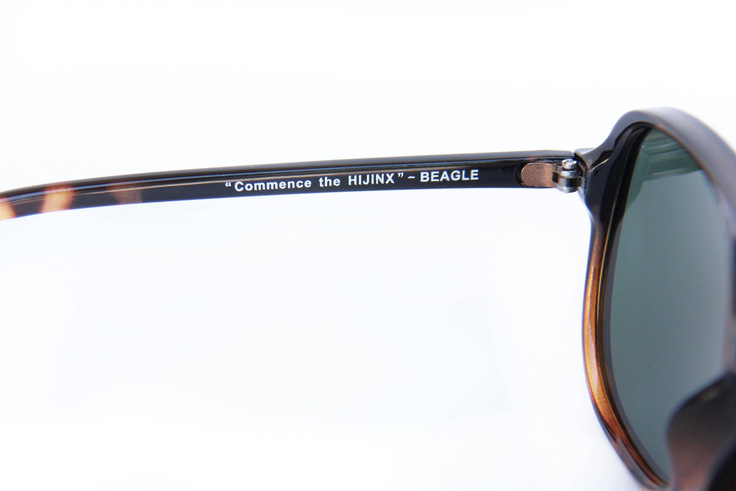 The Dukes | Gloss Black Tortoise Fade | Polarized