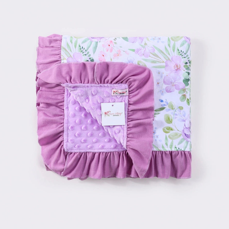 Lavender Petals Blanket