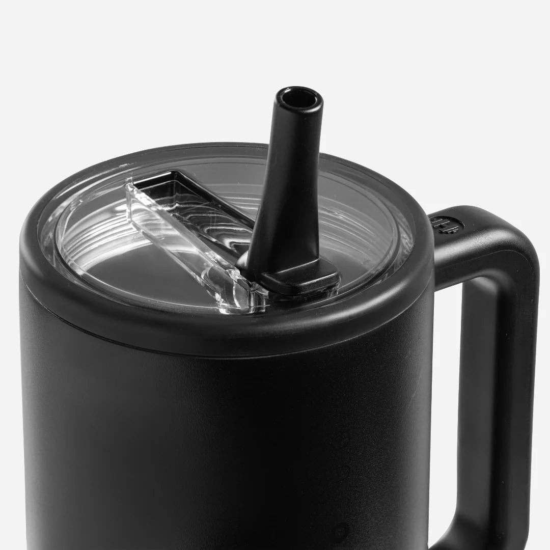 Black 40 oz Traveler Tumbler