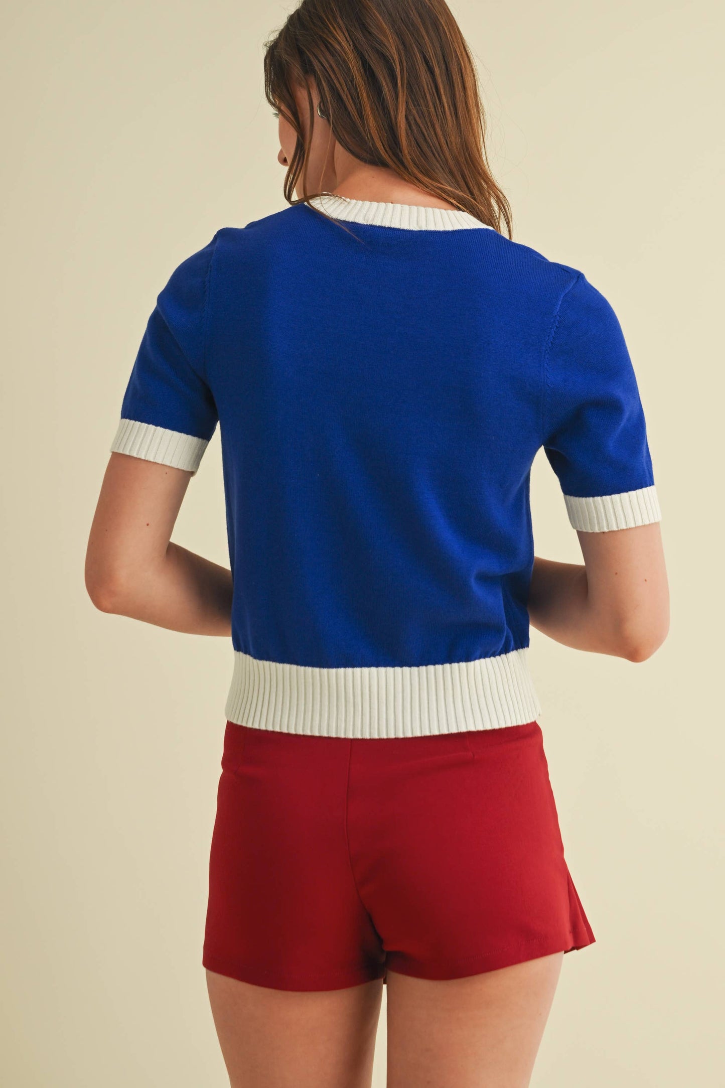 CSW18039 - "TOUCHDOWN" SWEATER TOP