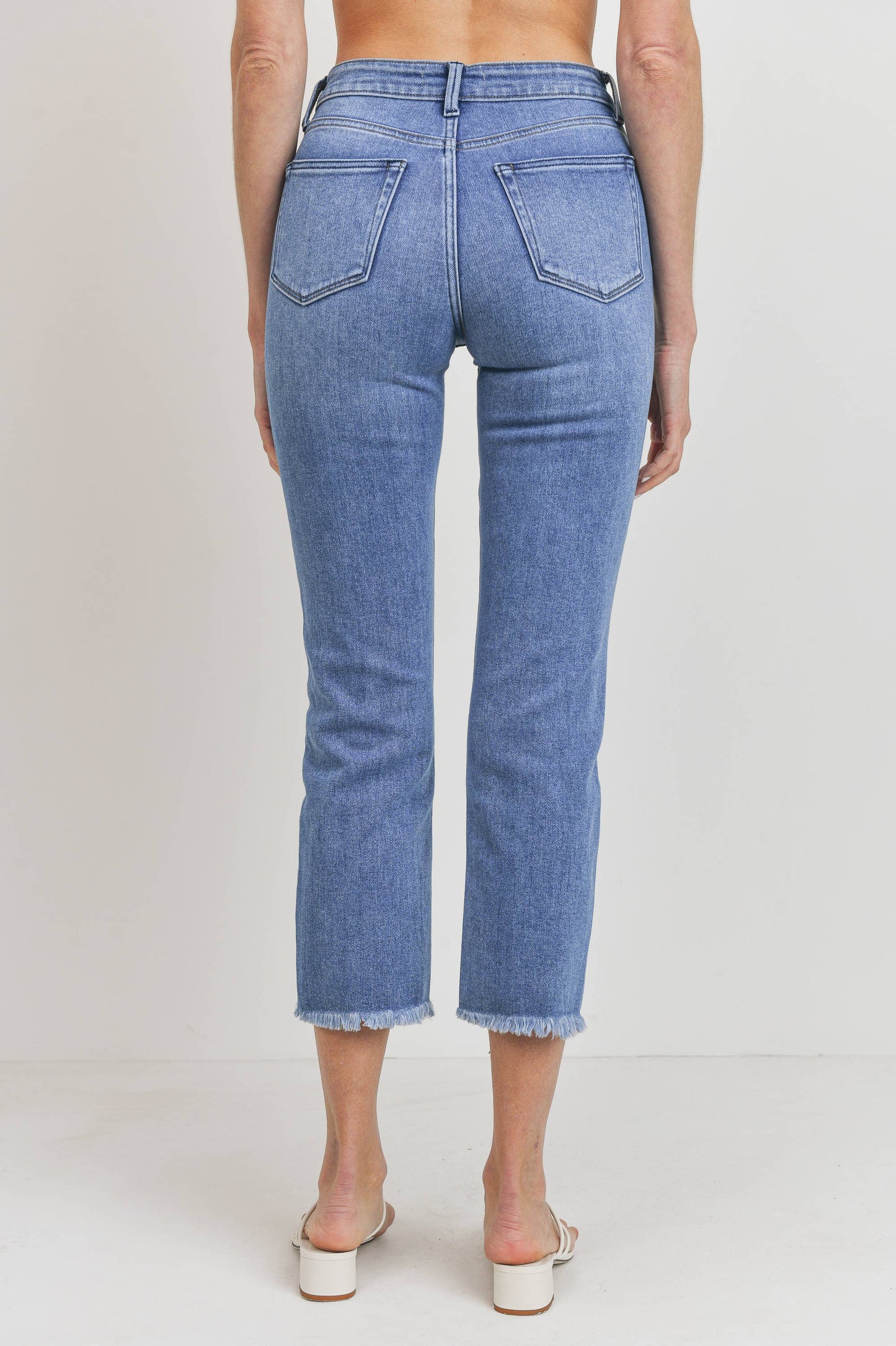 Clean Straight with Hem Detail