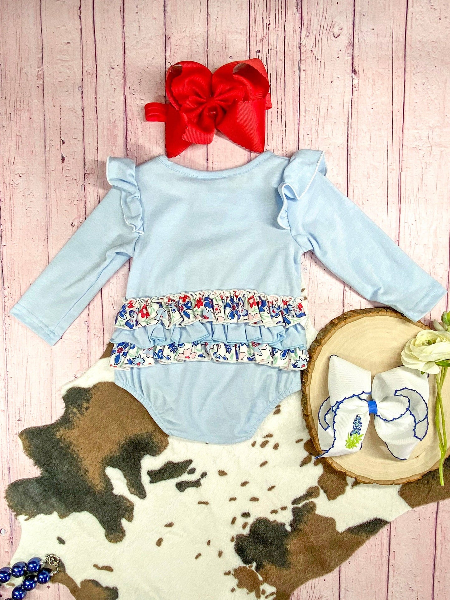 Chicken Applique Infant Romper: Fall 2025 Baby Clothes