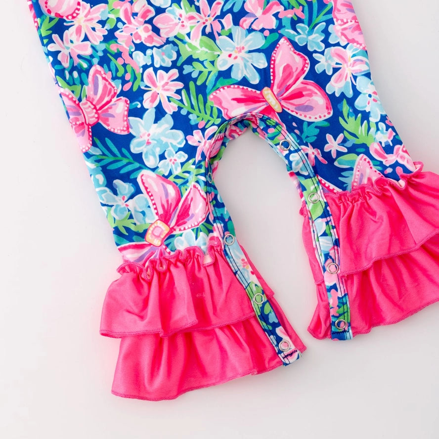 Royal Coquette Baby Romper