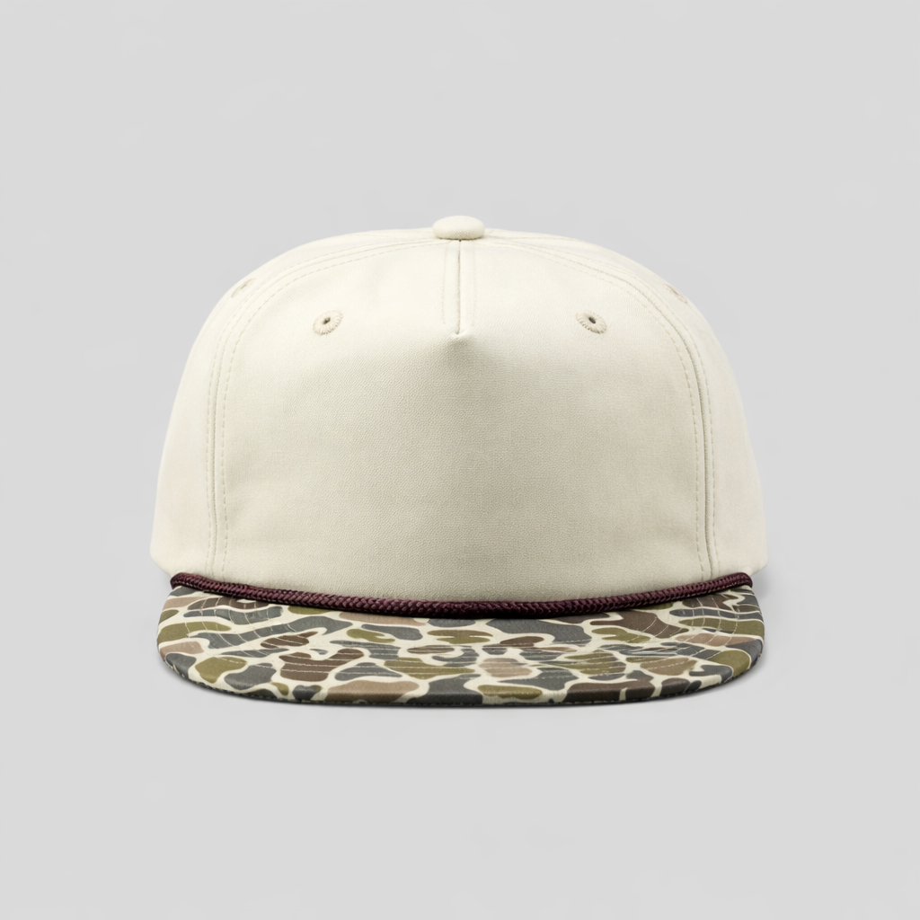 Youth Khaki-Bayou Breakup Camo / Brown Rope