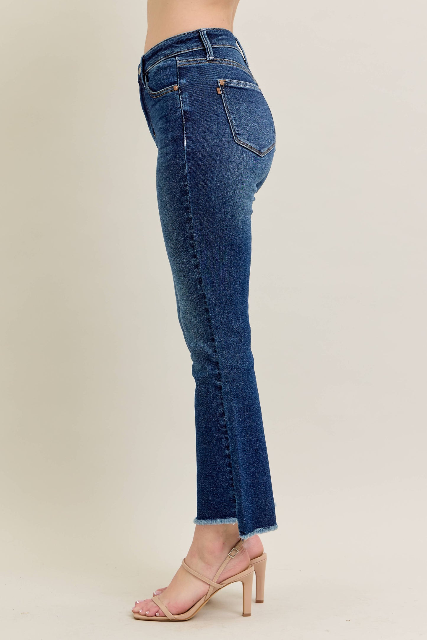 HW Dark Wash Kick Flare