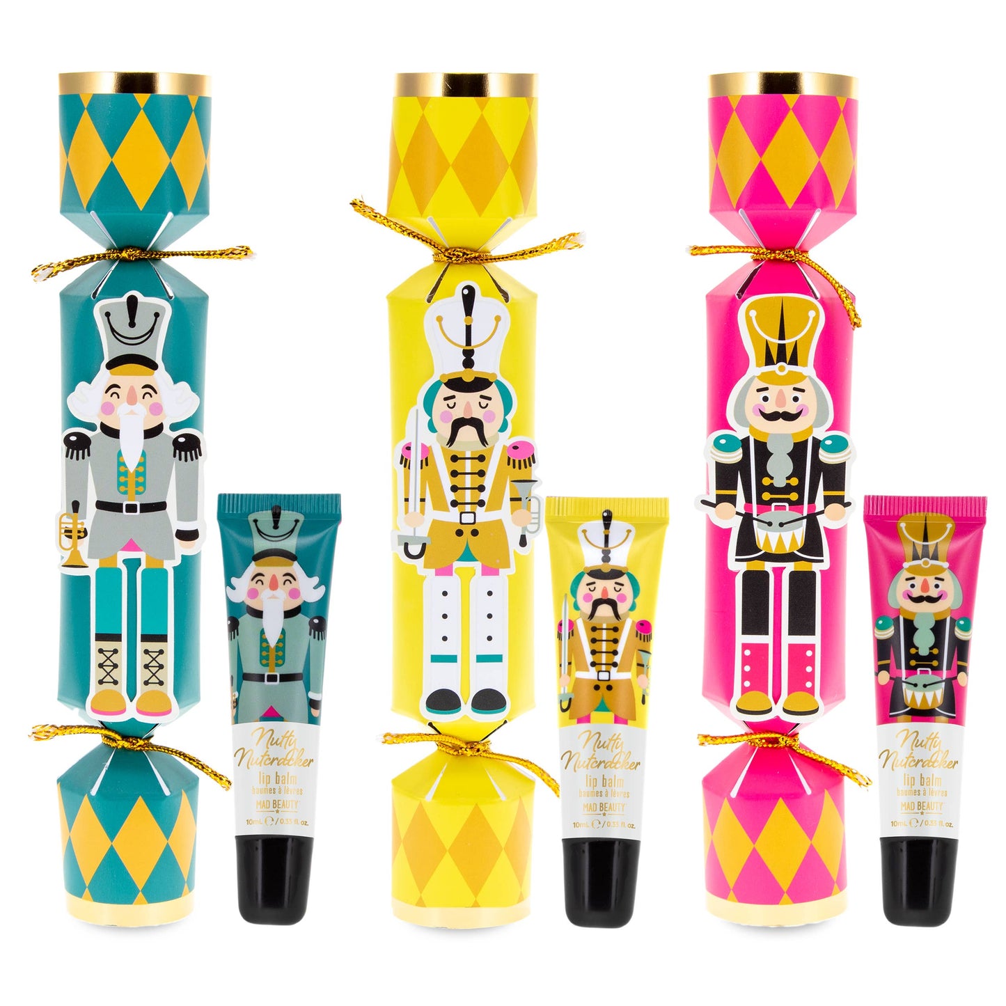 Nutty Nutcracker Lip Balm set