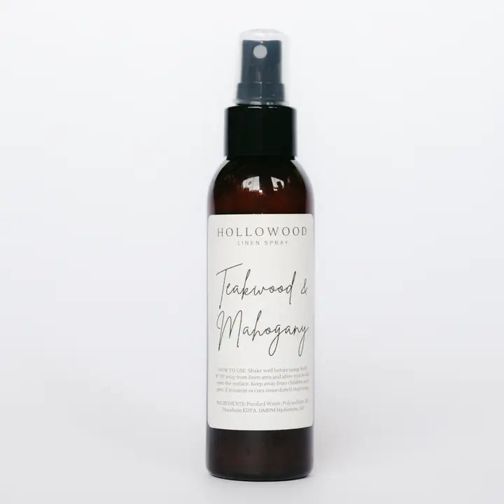 Teakwood & Mahogany Linen Spray