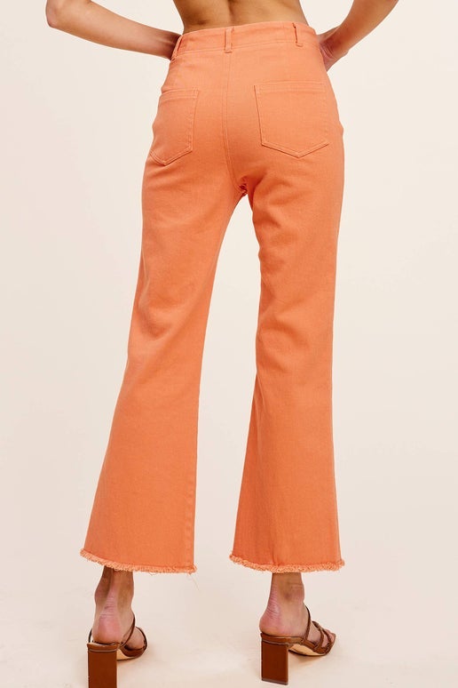 Soft Washed All Season Stretchy Pants: Ginger
