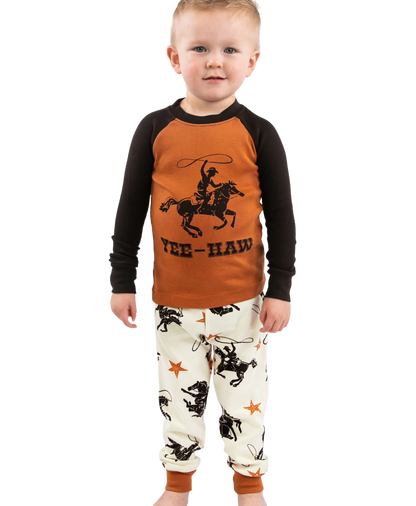 YeeHaw Kid's Long Sleeve Pajama Set