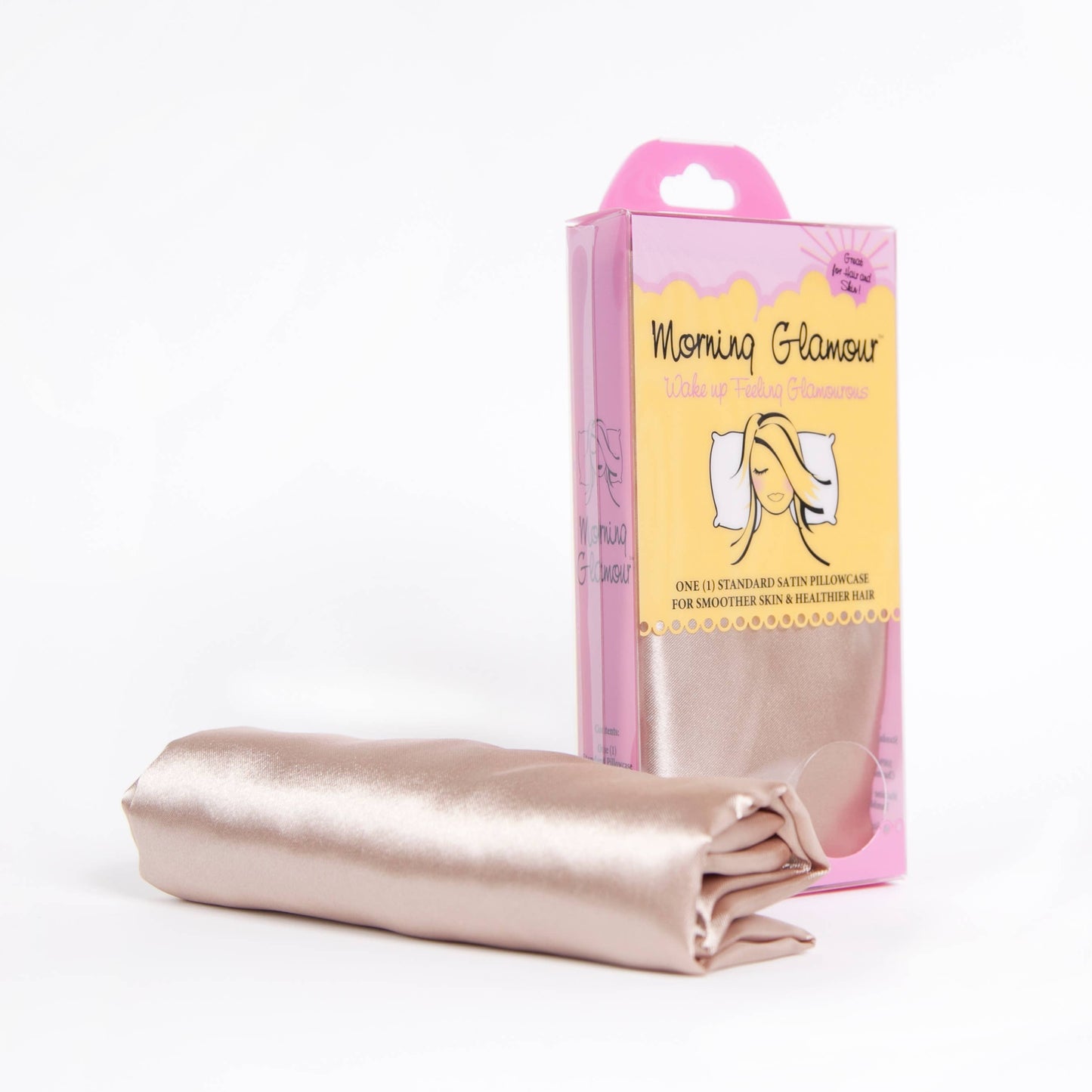 STANDARD/QUEEN Satin Pillowcase -Selfcare Essential, perfect gift