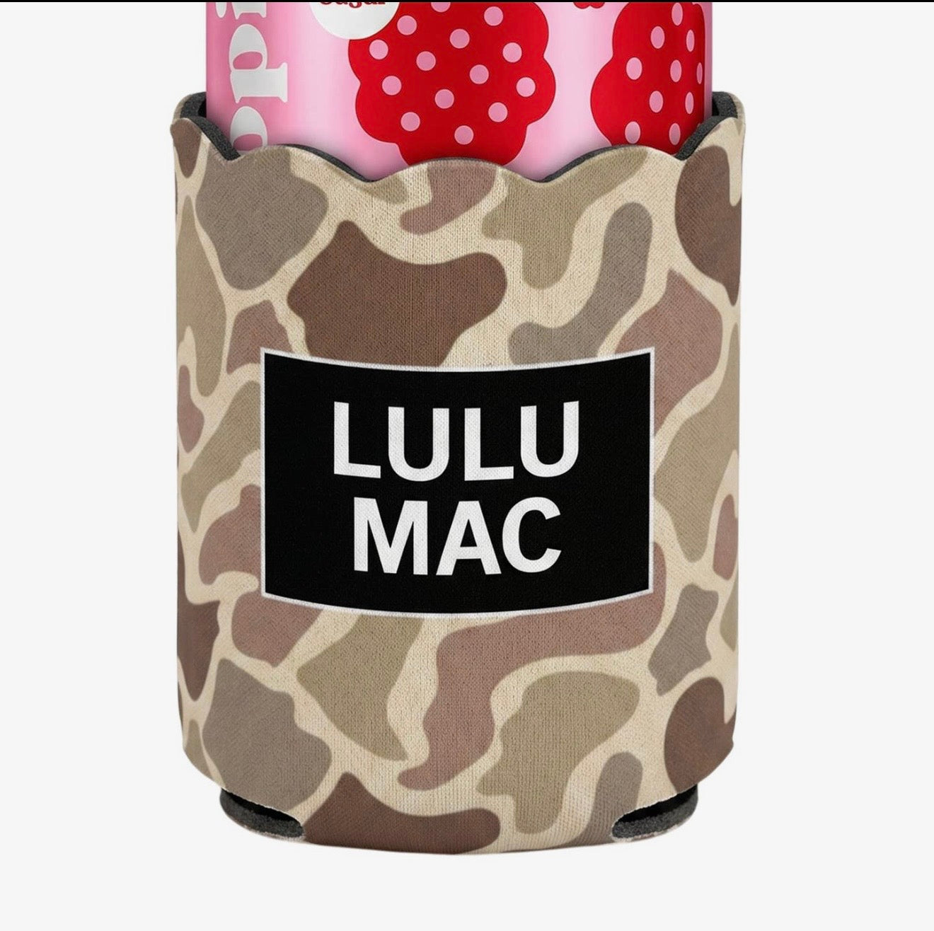 LuLu Mac Camo Koozies