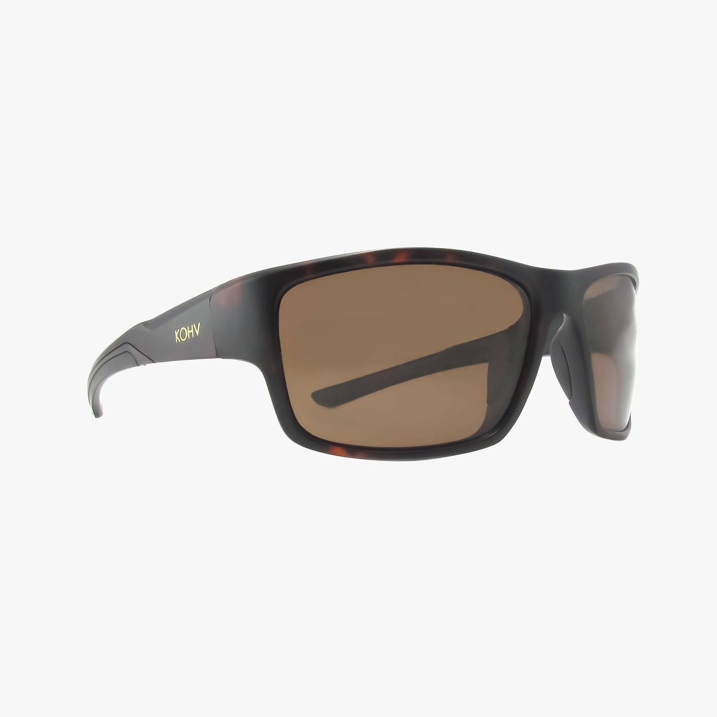 RIDGE TORTOISE Polarized Active Wrap Sunglasses