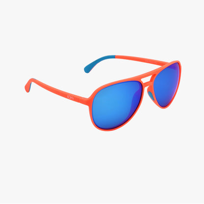 DASH MANGO Polarized Active Soft Rubber Aviator Sunglasses