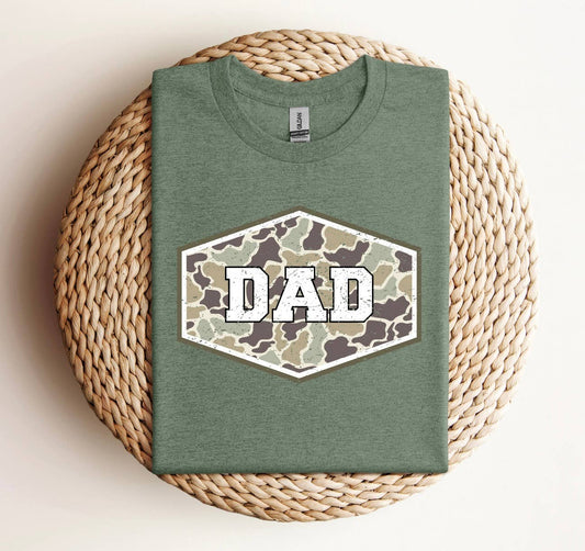 DAD Camo DTF T-shirt